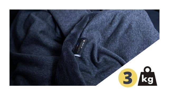 poids couverture lestée 3kg